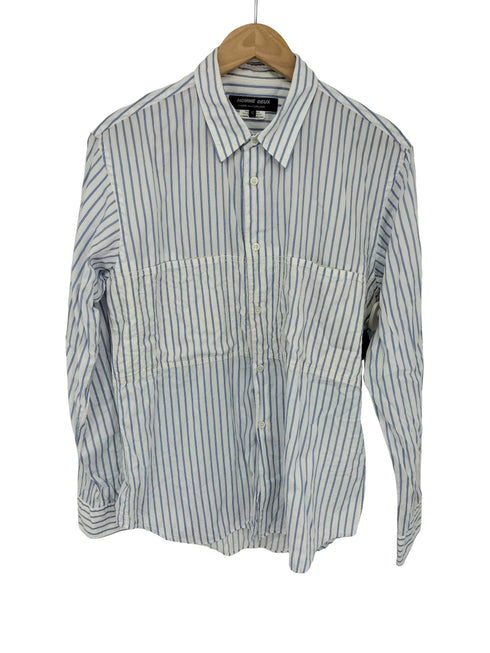 コムデギャルソンオムドゥ COMME des GARCONS HOMME DEUX 長袖パッチワークシャツ メンズ JPN:M
