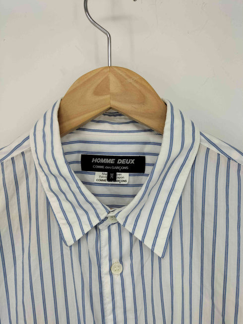 コムデギャルソンオムドゥ COMME des GARCONS HOMME DEUX 長袖パッチワークシャツ メンズ JPN:M