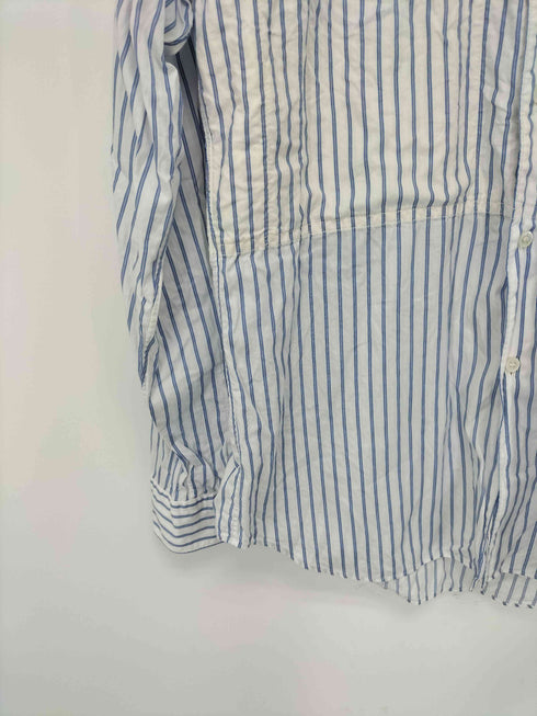 コムデギャルソンオムドゥ COMME des GARCONS HOMME DEUX 長袖パッチワークシャツ メンズ JPN:M