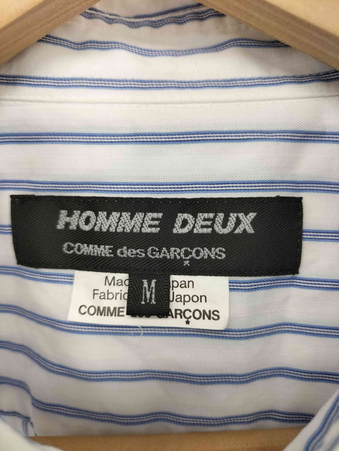 コムデギャルソンオムドゥ COMME des GARCONS HOMME DEUX 長袖パッチワークシャツ メンズ JPN:M