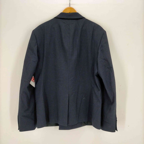 ザラ ZARA ダブルブレスト仕様ボタンブレザー 紺ブレ メンズ 48
