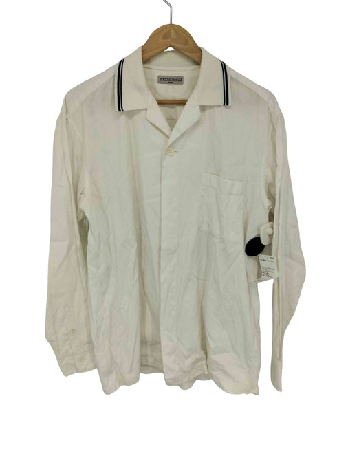 トキオクマガイ TOKIO KUMAGAI HOMME コットン ロングスリーブ オープンカラーシャツ メンズ JPN:M