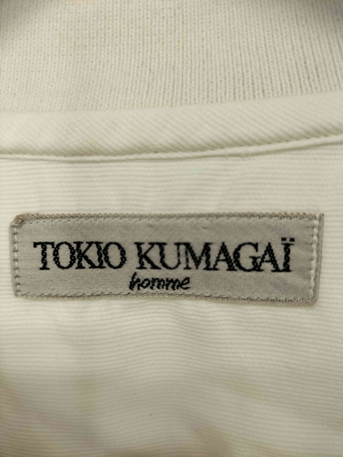 トキオクマガイ TOKIO KUMAGAI HOMME コットン ロングスリーブ オープンカラーシャツ メンズ JPN:M