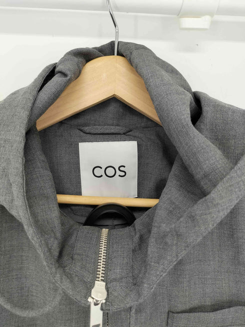 コス COS フーデッドジャケット パンツセットアップ レディース 34