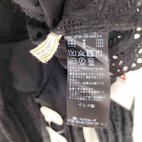 ジャーナルスタンダード JOURNAL STANDARD nude vintage カットワークレースコンビブラウス レディース