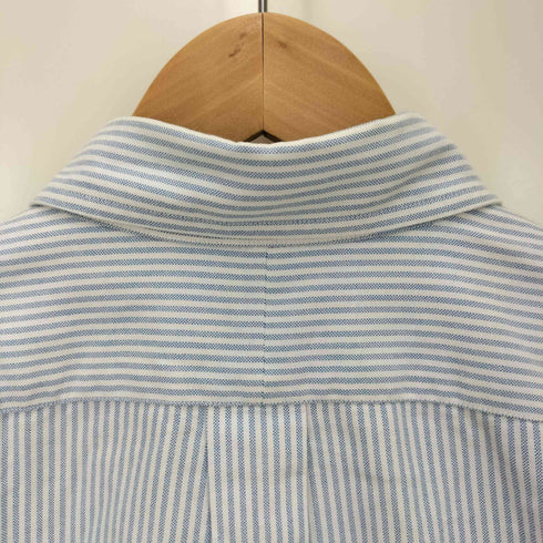 ラルフローレン RALPH LAUREN ポニー刺繍 ストライプ オックスフォード L/S シャツ メンズ import:L