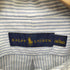 ラルフローレン RALPH LAUREN ポニー刺繍 ストライプ オックスフォード L/S シャツ メンズ import:L