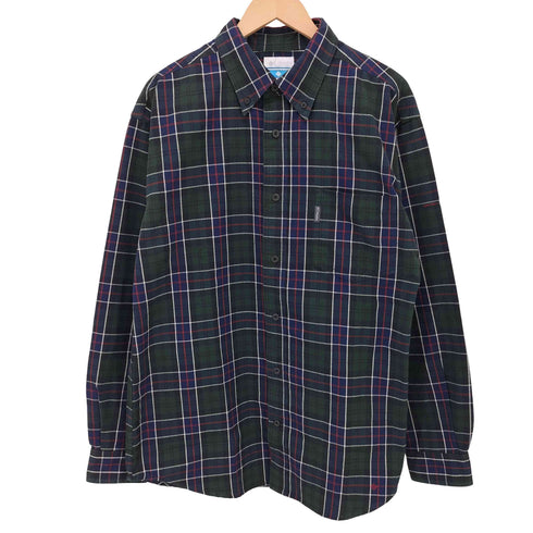 コロンビア Columbia タータンチェック ボタンダウン L/S シャツ メンズ import:XL