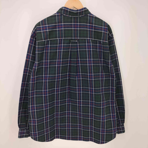 コロンビア Columbia タータンチェック ボタンダウン L/S シャツ メンズ import:XL