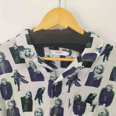 グラニフ graniph S/S レーヨンオープンカラシャツ メンズ import:M