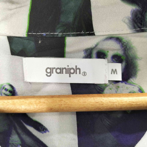 グラニフ graniph S/S レーヨンオープンカラシャツ メンズ import:M
