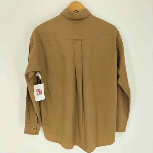 エリオポール heliopole セミワイド コットン L/S レギュラーカラー シャツ レディース JPN:38
