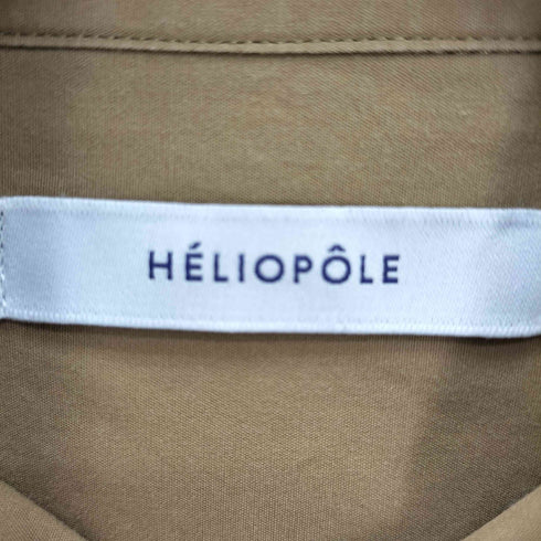 エリオポール heliopole セミワイド コットン L/S レギュラーカラー シャツ レディース JPN:38