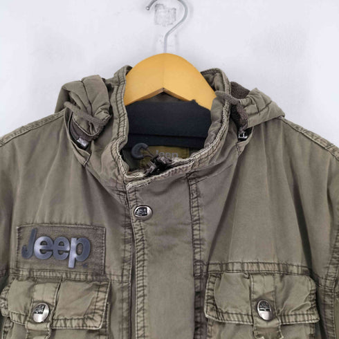 ジープ JEEP マルチポケット ミリタリージャケット メンズ