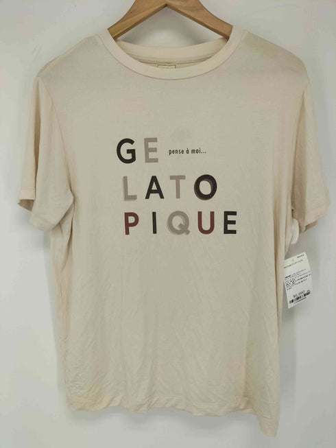 ジェラートピケ gelato pique 【接触冷感】レーヨンロゴワンポイントTシャツ ロングパンツ セット レディース ONE SIZE