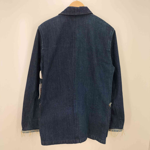 リーバイス Levis 00S REDLOOP リメイク加工 継ぎ接ぎ デニム カバーオール ジャケット 02年製 メンズ import:M