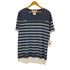 レミレリーフ REMI RELIEF リネンボーダーTシャツ メンズ L