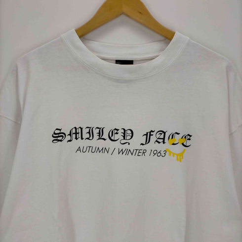 SMILEY FACE クルーネックTシャツ メンズ JPN:L