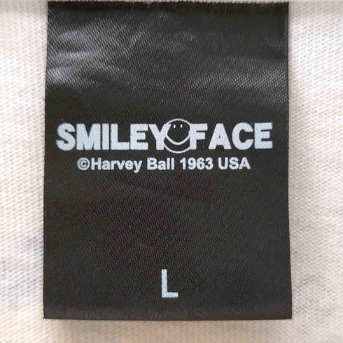 SMILEY FACE クルーネックTシャツ メンズ JPN:L