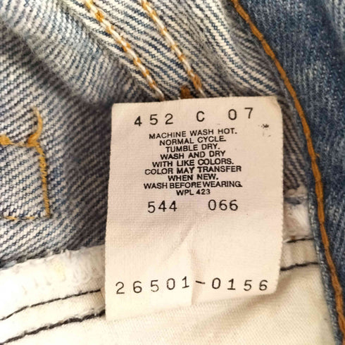 リーバイス Levis 26501 USA製 ストレートデニムパンツ メンズ 9