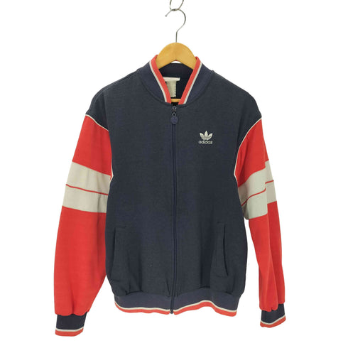 アディダスオリジナルス adidas Originals 80S 銀タグ 台湾製 トレフォイルロゴ スウェットトラックジャケット メンズ