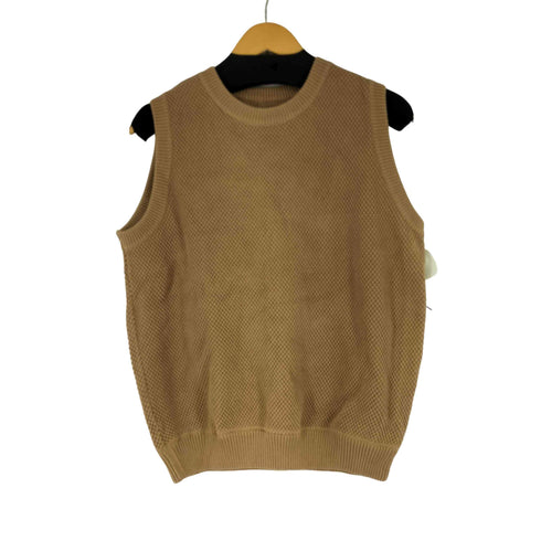 クレプスキュール crepuscule MOSS STITCH VEST メンズ FREE