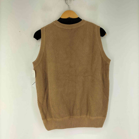クレプスキュール crepuscule MOSS STITCH VEST メンズ FREE