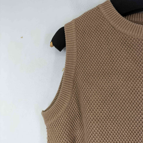 クレプスキュール crepuscule MOSS STITCH VEST メンズ FREE