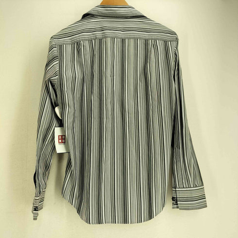ポールスミスロンドン Paul Smith LONDON コットン100 レギュラーカラー 長袖 ストライプ シャツ メンズ import:M