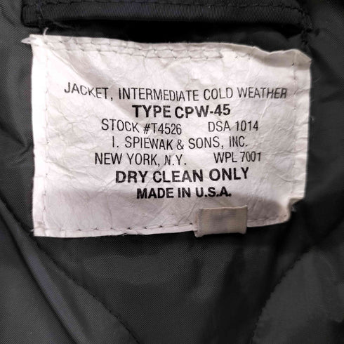 スピワック SPIEWAK 90S MADE IN USA TYPE CPW-45 メンズ JPN:XL