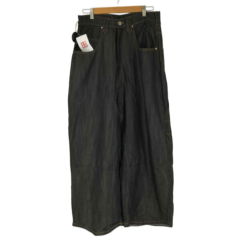 Ballsy.Brothers Overdyed wide baggy rayon summer denim メンズ JPN:M