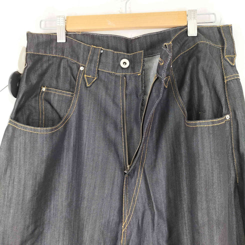 Ballsy.Brothers Overdyed wide baggy rayon summer denim メンズ JPN:M