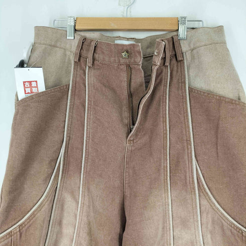 NO ONE ツートーン ワイドデニムパンツ メンズ JPN:L