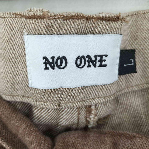 NO ONE ツートーン ワイドデニムパンツ メンズ JPN:L