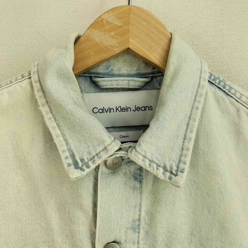 カルバンクラインジーンズ Calvin Klein Jeans Classic Lowerimpact Wash ケミカルウォッシュ デニムジャケット メンズ import:S