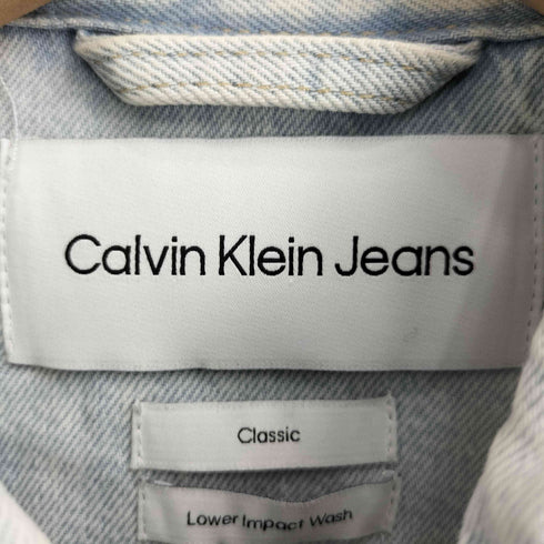 カルバンクラインジーンズ Calvin Klein Jeans Classic Lowerimpact Wash ケミカルウォッシュ デニムジャケット メンズ import:S