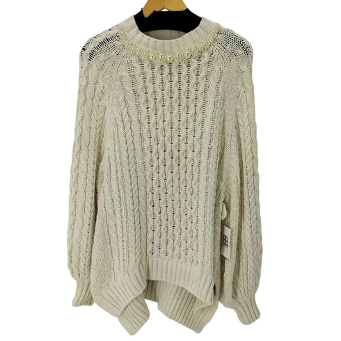 シモーネロシャ Simone Rocha パールデザインニット レディース