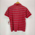 フレッドペリー FRED PERRY ロゴ刺繍 ボーダーポロシャツ レディース import:M