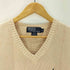 ポロバイラルフローレン Polo by RALPH LAUREN 90s コットン ニットベスト レディース JPN:M