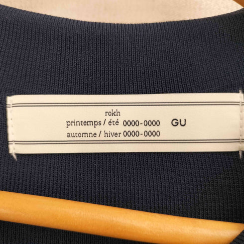 ジーユー GU 25SS ニットポロシャツ 5分袖 メンズ 3XL