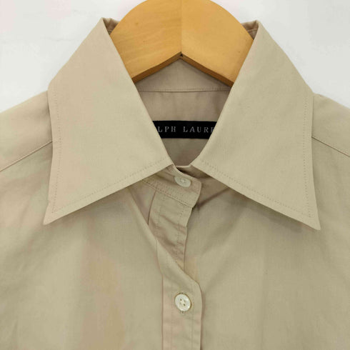 ラルフローレン RALPH LAUREN カフス コットンシャツ レディース 13