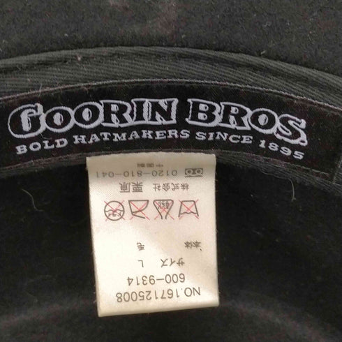goorin bros ウール100%中折れハット メンズ L