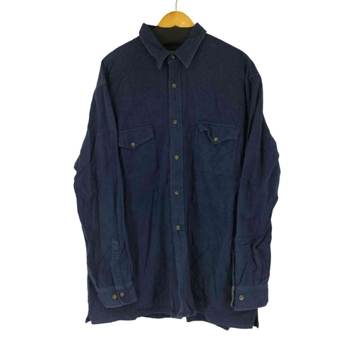 セントジョンズベイ STJOHNS BAY フラップポケット L/S ウールシャツ メンズ JPN:XL