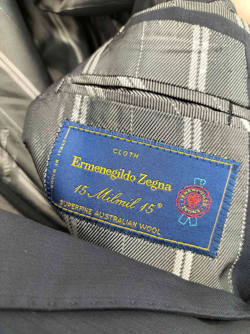 エルメネジルドゼニア Ermenegildo Zegna SUPREMO シングルテーラードジャケット メンズ