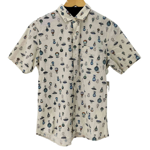 TESS S/S 総柄コットンシャツ メンズ import:L