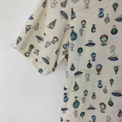 TESS S/S 総柄コットンシャツ メンズ import:L