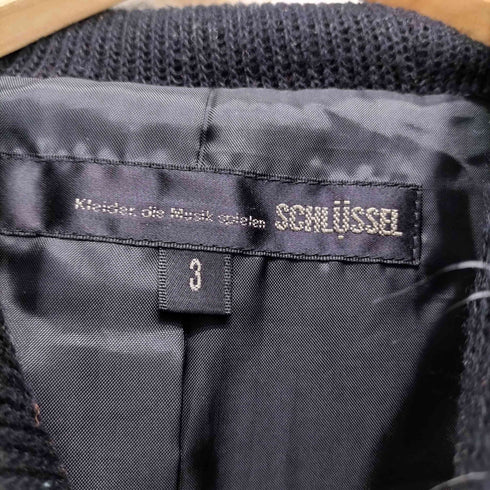 シュリセル SCHLUSSEL y2k ジップアップファージャケット メンズ JPN:3