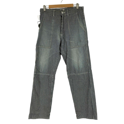 グッドイナフ GOODENOUGH 00S ヒッコリーストライプ ベイカーパンツ メンズ JPN:M