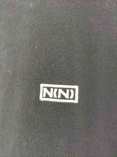 N NUMBER ヘビーウェイトビッグシルエットロゴ刺繍サイドスリットニットベスト レディース 2