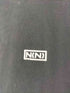 N NUMBER ヘビーウェイトビッグシルエットロゴ刺繍サイドスリットニットベスト レディース 2